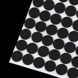5 Sheets Self-Adhesive Rubber Pad EVA Pads Self Adhesive Furniture Anti-Skid Protectors Easy Clean for Home Furniture Anti-Skid
