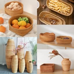 250g Multi Size Indonesian Natural Rattan Core Handmade DIY Making Furniture Materials Furniture Repair Cover Edge Banding Tools