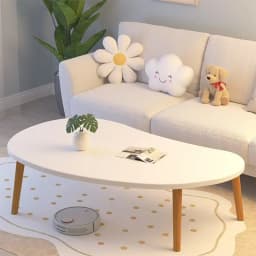 New Coffee Table Living Room Bedroom Small Table Nordic Living Room Home Decor Adopts Modern Minimalist Cream Stylecomputer Desk