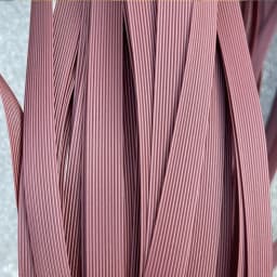 16mm Width 10M PE Imitation Bamboo Flat Rattan Handmade Weaving Bird Nest Chair Outdoor Furniture Wall Decor