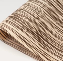 L:2.5meters Width:580mm T:0.25mm Tech Wood Zebra Wood Veneers Woodworking veneer furniture door veneer material
