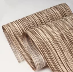L:2.5meters Width:580mm T:0.25mm Tech Wood Zebra Wood Veneers Woodworking veneer furniture door veneer material