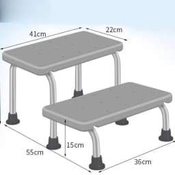 Height Adjustable Aluminum Bath Chair Elderly Safety Seat with Armrests Non-Slip Self-Draining Shower Bench for Bathtub