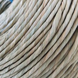 Hand Twisted Seagrass Cord 4-5mm Natural Sea Grass Rope Water Rush Seat Material Sea Grass Rope for Basket Weaving Furniture