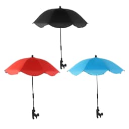 Beach Chair Umbrella with Clip Multipurpose Waterproof for Deck Pool Outdoor