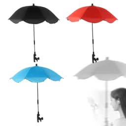 Beach Chair Umbrella with Clip Multipurpose Waterproof for Deck Pool Outdoor