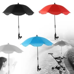 Beach Chair Umbrella with Clip Multipurpose Waterproof for Deck Pool Outdoor