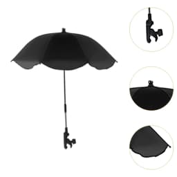Beach Chair Umbrella with Clip Multipurpose Waterproof for Deck Pool Outdoor