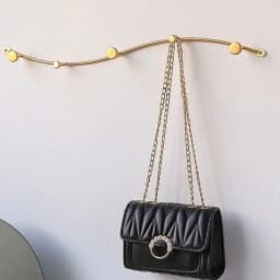 Iron Spray Paint Simple Wall Clothes Hanger Luxury Modern Creative Entrance Door Wall Clothes Hanger Living Room Furniture