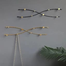 Iron Spray Paint Simple Wall Clothes Hanger Luxury Modern Creative Entrance Door Wall Clothes Hanger Living Room Furniture