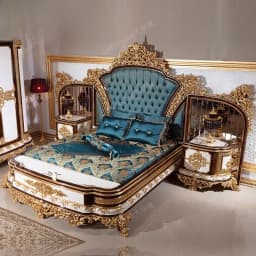 European Princess Bed Sleeping Aesthetics Wedding High Quality Adult Unusual Designer Bed Bedroom Fashion Muebles Furniture