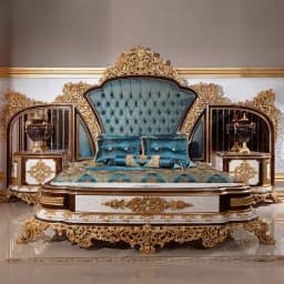 European Princess Bed Sleeping Aesthetics Wedding High Quality Adult Unusual Designer Bed Bedroom Fashion Muebles Furniture