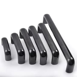 1/3Pcs Elliptical Rubber Wood Red/Black Cabinet Door Handles Drawer Knobs Home Improvement Furniture Handle Hardware Accessories