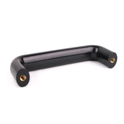 1/3Pcs Elliptical Rubber Wood Red/Black Cabinet Door Handles Drawer Knobs Home Improvement Furniture Handle Hardware Accessories