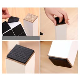 Self Adhesive Furniture Leg Feet Protector Pad Chair Leg Pad Anti-Skid Scratch DIY Resistant Furniture Feet Floor Protector Pads