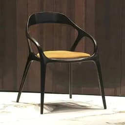 Cadeira Relaxing Dining Chairs Design Individual Armchair Luxury Vintage Modern Home Dining Chairs Wooden Furniture AB50CY