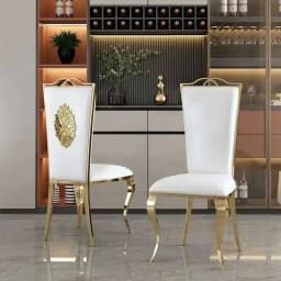 Steel Stainless Furniture Modern Dining Chairs Home Dining Table Chairs Nordic Flannel Dinning Chair Restaurant Backrest Chair M