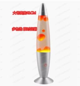 16 inch lava wax lamp romantic bedroom lamp plugged in bedside decorative lamp floating lamp light source power 110~ 120V
