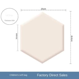 Hexagon Adhesive Bed Headboard Nordic Style Kids Room Decor Head Board 90 135 145 150 160cm Cabecero Cama Tete De Lit Wall Panel