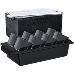 Clear Ice Maker, Clear Ice Square Tray Make 8 Big Square Ice Square, Crystal Clear Ice Square Maker for Cocktails