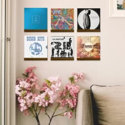 Vinyl Record Shelf Wall Holder Acrylic Record Display Shelf Wall Mount Display Shelf Record Mount Album LP Display