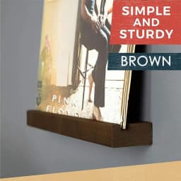 Vinyl Record Shelf Wall Holder Acrylic Record Display Shelf Wall Mount Display Shelf Record Mount Album LP Display