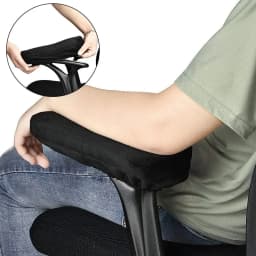 Forearms Support Covers Chair Armrest Pad Office Memory Foam Relief Pressure Home Ergonomic Anti Slip Cushion Soft Elbow Pillows
