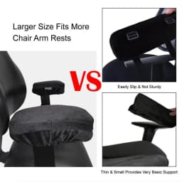 Forearms Support Covers Chair Armrest Pad Office Memory Foam Relief Pressure Home Ergonomic Anti Slip Cushion Soft Elbow Pillows