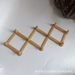Wooden Expanding Clothes Hanger Expandable Coat Rack Holder Shelf Hat Closet Wall Hook Home Decor NJ70702