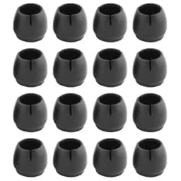 24Pcs Silicone Table Chair Leg Mat with Felt Non-slip Floor Desk Rubber Feet Pad Protection Bottom Cover Cap Woodfloor Protector