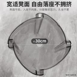 Luxury Plastic Transparent Stool, Household Thickened Folding Round Stool, Simple Living Room Bench, Dining Chair, Acrylic Chair