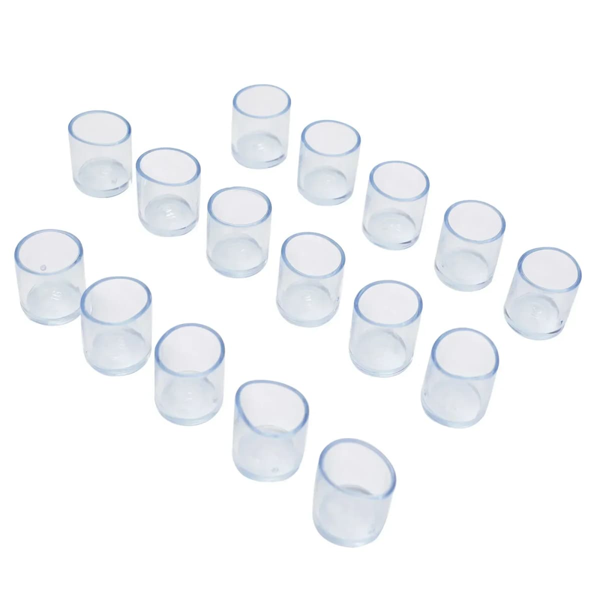 16pcs Chair Leg Cap Rubber Feet Protector Pads Non-slip Furniture Table Covers Furniture Leveling Feet Home Decor