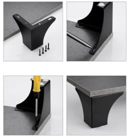 4pcs/set Furniture Legs Iron Furniture Feet Metal Sofa Legs Replacement Sofa Coffee Table Cupboard Cabinet TV Stand Feet