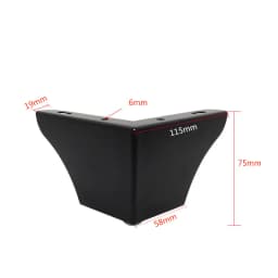 4pcs/set Furniture Legs Iron Furniture Feet Metal Sofa Legs Replacement Sofa Coffee Table Cupboard Cabinet TV Stand Feet