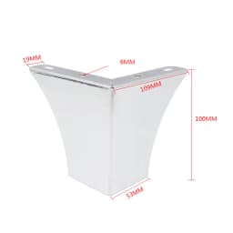 4pcs/set Furniture Legs Iron Furniture Feet Metal Sofa Legs Replacement Sofa Coffee Table Cupboard Cabinet TV Stand Feet
