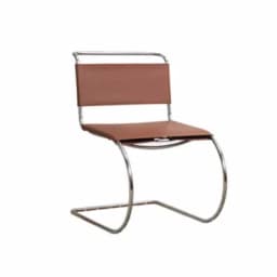 MOMO Bauhaus Mr. Chair Stainless Steel Middle Dining Chair Modern Simple Office Chair Back Chair Minimalist Nordic