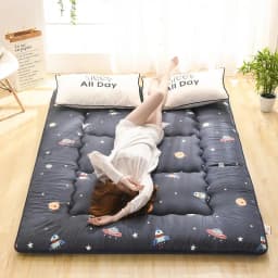 Japanese-style Thickened Tatami Mattress Lazy Bedroom Floor Artifact Foldable Mats Household Bed Mattress Floor Sleeping Pad