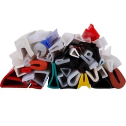 1/5 Meter U-shaped Silicone Edging Strip Shower Door Glass Durable Sealing Tape Edge Guard Weatherstrip