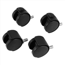 A04I Set of 4 Screw in Caster Wheels - 2 with Lock Function