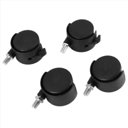 A04I Set of 4 Screw in Caster Wheels - 2 with Lock Function