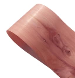 L:2.5meters Width:190mm T:0.2mm American Cedar Stuttered Wood Veneer Sheets High End Fashionable Home DIY Veneer Decoration