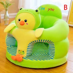 Baby Sitting Chair High Quality Cover Cute Animal Shaped Plush Sofa Case Infants Learning Support Seat Cushion