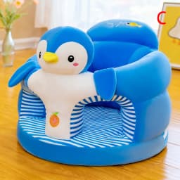 Baby Sitting Chair High Quality Cover Cute Animal Shaped Plush Sofa Case Infants Learning Support Seat Cushion