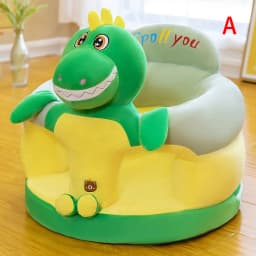 Baby Sitting Chair High Quality Cover Cute Animal Shaped Plush Sofa Case Infants Learning Support Seat Cushion