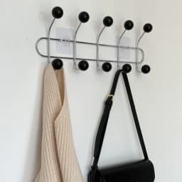Entrance Hall Wall Coat Racks Bedroom Clothing Storage Hanger Rack Hooks Portable Backpack Cap Scarf Clothes Organizer Hangers