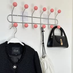 Entrance Hall Wall Coat Racks Bedroom Clothing Storage Hanger Rack Hooks Portable Backpack Cap Scarf Clothes Organizer Hangers