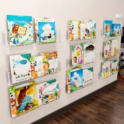 Wall Vinyl Record CD Magazine Storage Rack Album Display Rack Multifunctional Vertical Creative European Art Collection