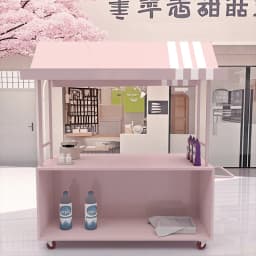 Mobile Market Shopping Mall Outdoor Night Market Stall Internet Celebrity Snack Trolley