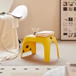 Cute Cat Stool Bathroom Shower Stool Anti Slip Short Chair Living Room Shoe Changing Chair Household Space Saving Furniture