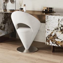 Italian Light Luxury High-end Dressing Stool Girls Bedroom Special Dressing Stool Designer Creative Cream Style Princess Chair